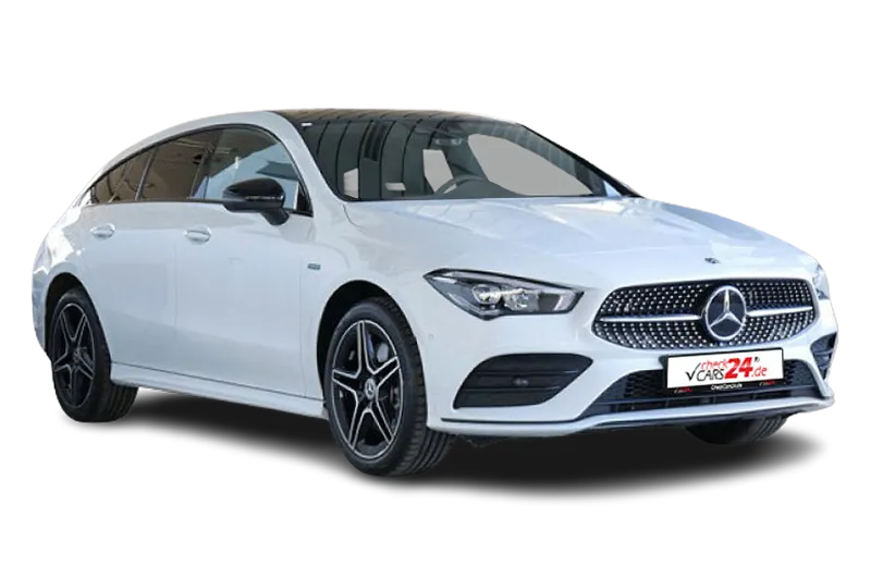 MERCEDES-BENZ CLA 250 SB e AMG Line Plug-In-Hybrid / Digitalweiss / SHZ / PDC / Pano-Dach / Keyless-Go / MBUX / Navi / Kamera / 