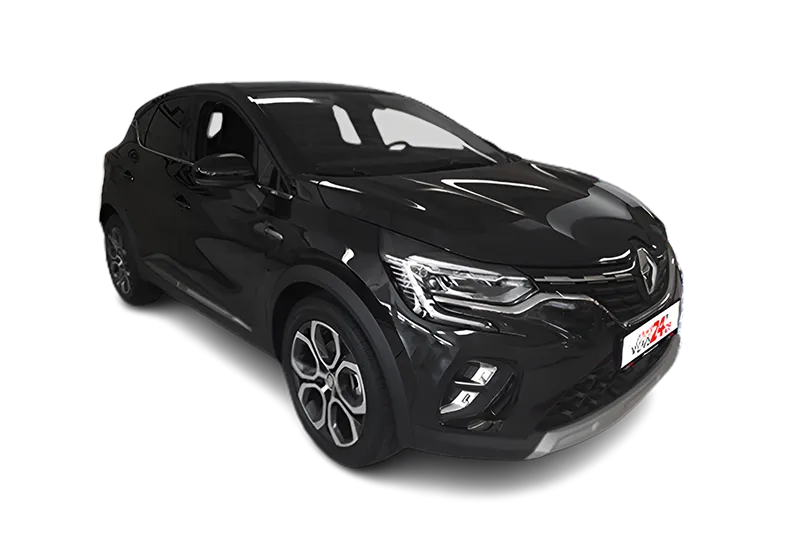 Renault Captur Techno Mild-Hybrid | Schwarz Metallic | Tempomat, Keyless-Go, PDC, Kamera, App-Connect