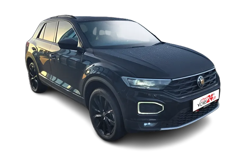 VW T-Roc Style, | Schwarz Metallic|, PDC v+h, ACC, App-Connect, SHZ, LED, Regensensor, Navi