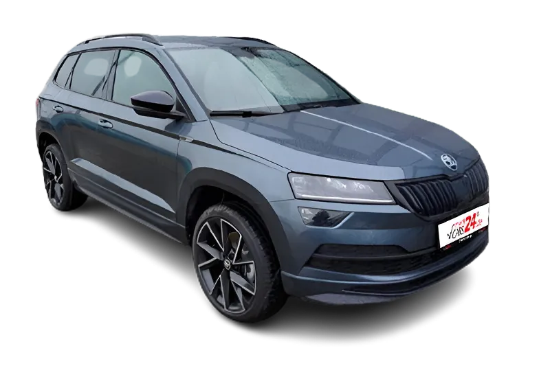 Škoda Karoq Sportline, |Grau Metallic |, Keyless-Go, SHZ, PDC v+h, Kamera, ACC, Sportsitze, LM 19 Zoll