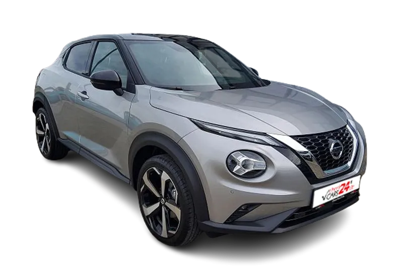 Nissan Juke 1.0 DIG-T DCT, Kamera 360°, PDC v+h, Speed Limiter, Front/Lane Assist, SHZ, ACC, Navi