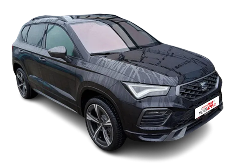 Seat Ateca FR, | Schwarz|, Kamera, PDC, ACC, Sportsitze, SHZ, LED, Lichtsensor, Keyless-Go