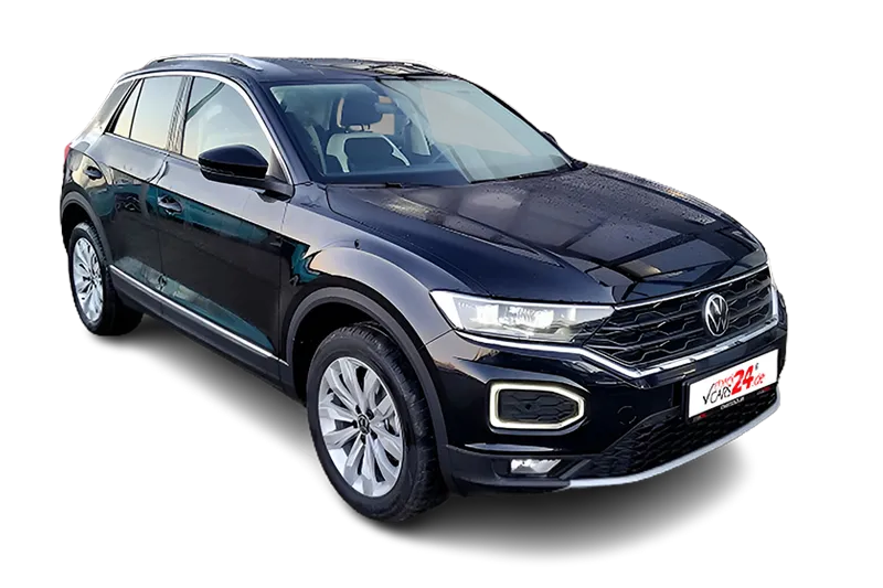 VW T-Roc 1.5 TSI DSG Sport AppConnect, ACC, Klima, Tempomat, LED, Start-Stopp, Heckklappe el. LM 17 Zoll