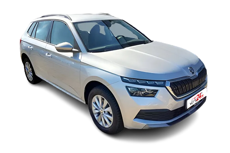 Škoda Kamiq Ambition Plus, |Silber Metallic |, Kurvenlicht, PDC, Coming / Leaving Home, LED, Start-Stopp System