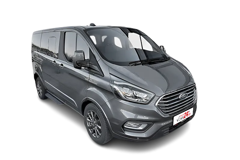 Ford Tourneo Custom Titanium X | Grau Metallic | Tempomat, PDC v+h, Kamera, App-Connect, Navi, Standheizung, SHZ