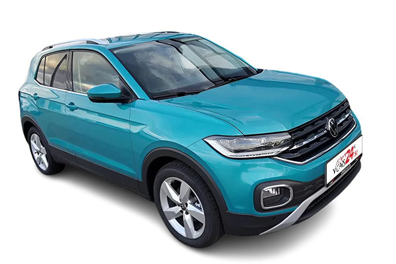 VW T-Cross Style | Blau Metallic | Virtual Cockpit, PDC v+h, Kamera, ACC, Kurvenlicht, Sportsitze