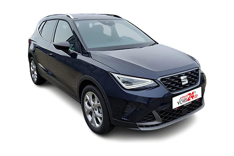 Seat Arona FR | Blau Metallic | Seat Full Link, Kamera, PDC v+h, Klima, Schaltwippen, LM 17 Zoll