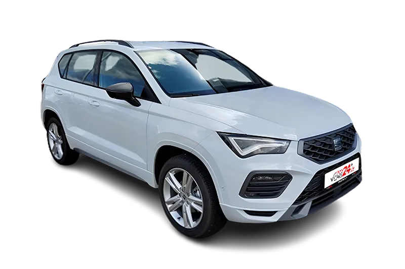 Seat Ateca FR | Weiß Metallic | Seat Full Link, Kamera, PDC v+h, El. Heckklappe, ACC, LM 18 Zoll