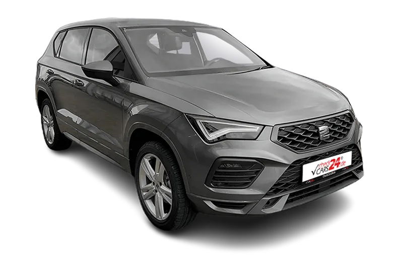 Seat Ateca FR | Grau Metallic | Virtual Cockpit, 360° Kamera, PDC, ACC, Lenkradheizung, El. Heckklappe