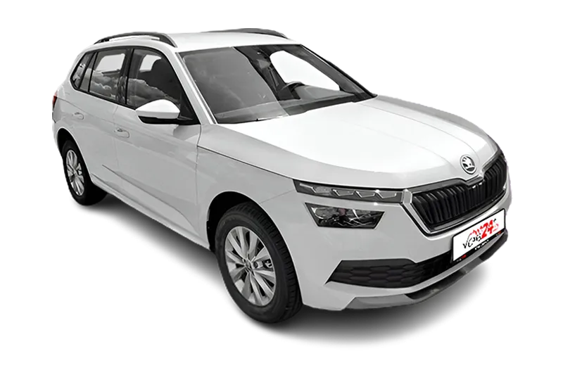 Škoda Kamiq Ambition | Weiß Metallic | Tempomat, Kurvenlicht, PDC, SHZ, SmartLink, LM 16 Zoll