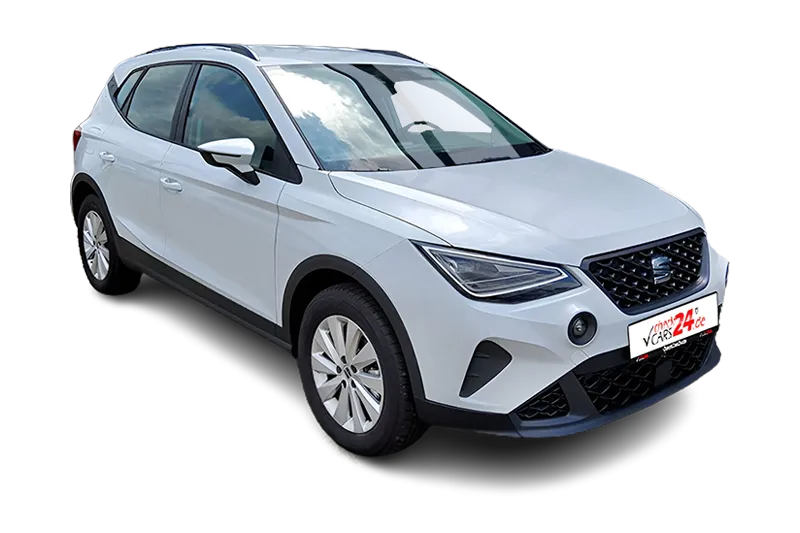 Seat Arona Style | Weiß Metallic | Seat Full Link, ACC, Virtual Cockpit, Keyless-Entry, Kurvenlicht, SHZ