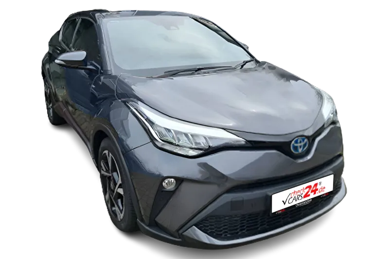 Toyota C-HR Team Deutschland Mild-Hybrid | Grau Metallic | Kamera, PDC, Toyota Connect, Navi, ACC, Lenkradheizung, LM 18 Zoll