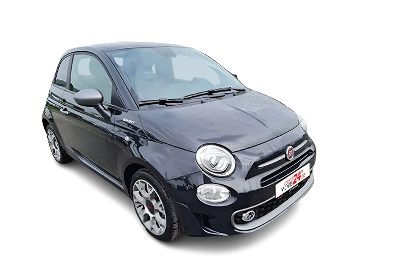 Fiat 500 Sport Mild-Hybrid, DAB+, Hill Assist, PDC, Touchscreen, Navi, Panoramadach