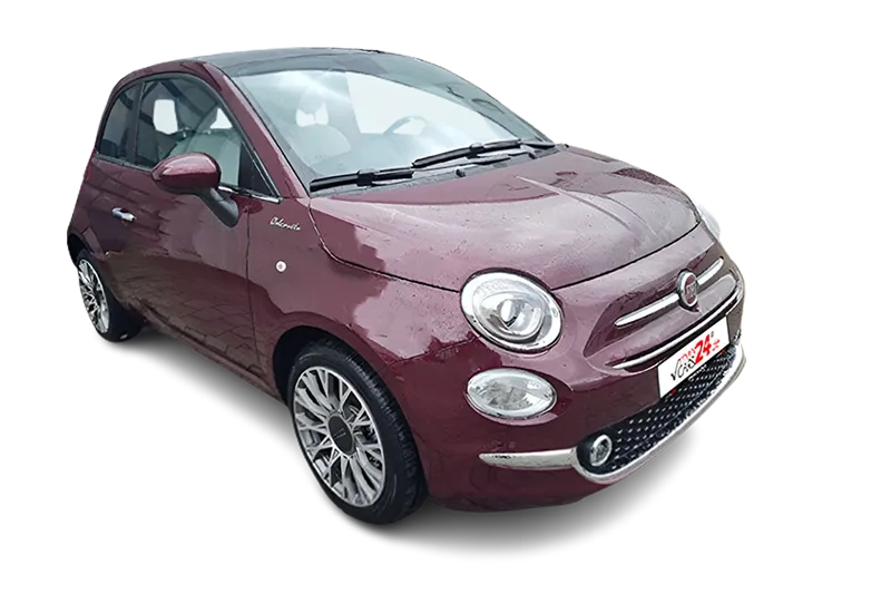 Fiat 500 Dolcevita 1.0 GSE Mild-Hybrid, Panorama Dach, PDC, Tempomat, Apple CarPlay, LED, LM 16 Zoll