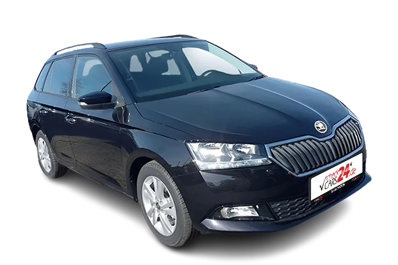 Škoda Fabia Combi Ambition | Schwarz Metallic | Einparkhilfe, App-Connect, Regensensor, Lichtsensor, Klima, SHZ, Tempomat