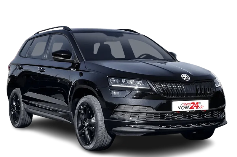 Škoda Karoq Sportline | Schwarz Metallic | Virtual Cockpit, PDC v+h, Kamera, App-Connect, Klima, Keyless-Go, Tempomat