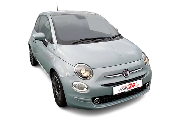 Fiat 500 Dolcevita  Mild-Hybrid | Gruen Metallic | Panoramadach, App-Connect, Regensensor, Lichtsensor, Klima, Einparkhilfe