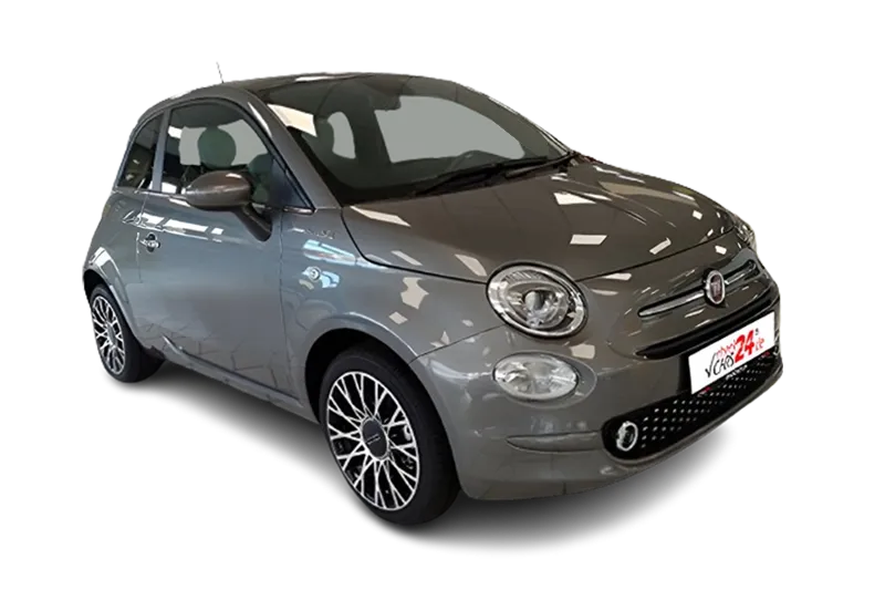 Fiat 500 Dolcevita | Grau Metallic | Panoramadach, App-Connect, Regensensor, Lichtsensor, Keyless-Go, Tempomat