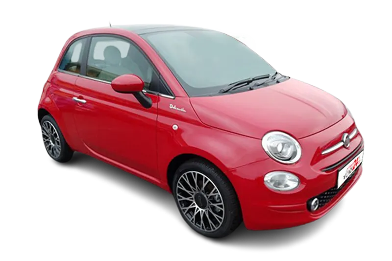 Fiat 500 Dolcevita  Mild-Hybrid | Rot | App-Connect, Klima, Panoramadach, Tempomat, Uconnect, DAB+