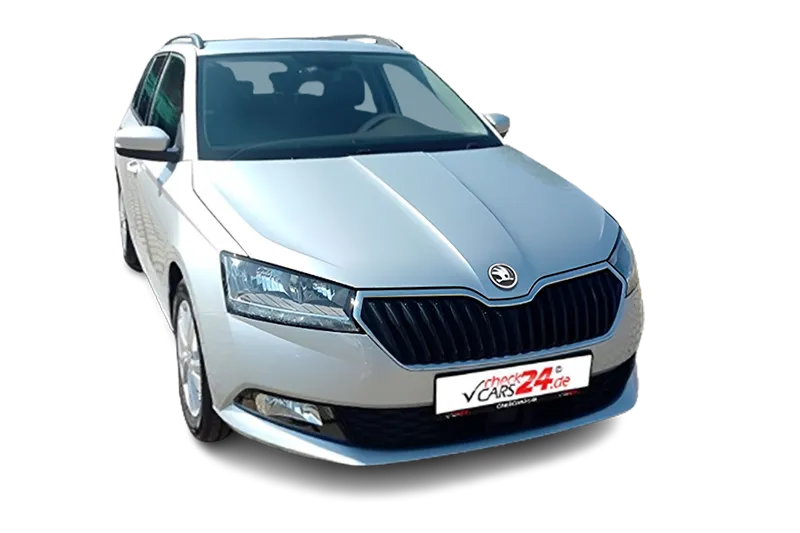 Škoda Fabia Combi | Silber Metallic | Keyless-Go, App-Connect, Klima, Einparkhilfe, SHZ, SmartLink, Tempomat