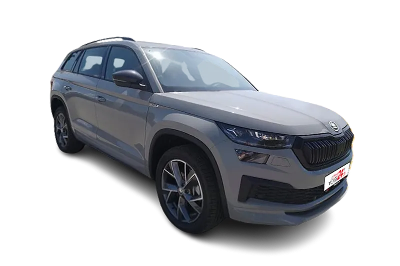 Škoda Kodiaq Sportline 4x4 | Grau | Panoramadach, Škoda Navi, PDC, Kamera, Klima, ACC, LM 19 Zoll, 7 Sitzer