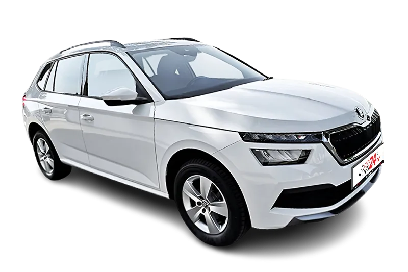 Škoda Kamiq Ambition | Weiß | ACC, Klima, Lane Assist, PDC, Kurvenlicht, Swing Radio, SHZ, LM 16 Zoll