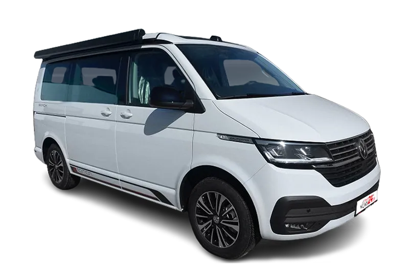 VW T6.1 California Beach Camper, PDC v+h, Klima, Navi, ACC, SHZ, DAB+, LM 17 Zoll | Günstige Leasing & Finanzierungsangebote