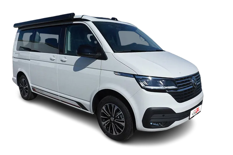 VW T6.1 California Beach Camper | Weiss | Markise, ACC, Navi, Standheizung, PDC v+h, Klima, Schiebedach