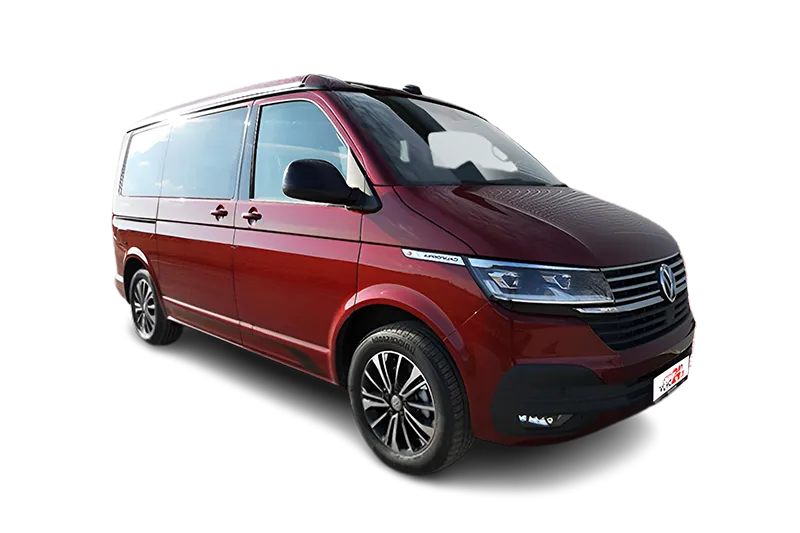 VW T6.1 California Ocean 4Motion | Rot | Klima, Navi, Standheizung, PDC v+h, ACC, Aufstelldach, Miniküche