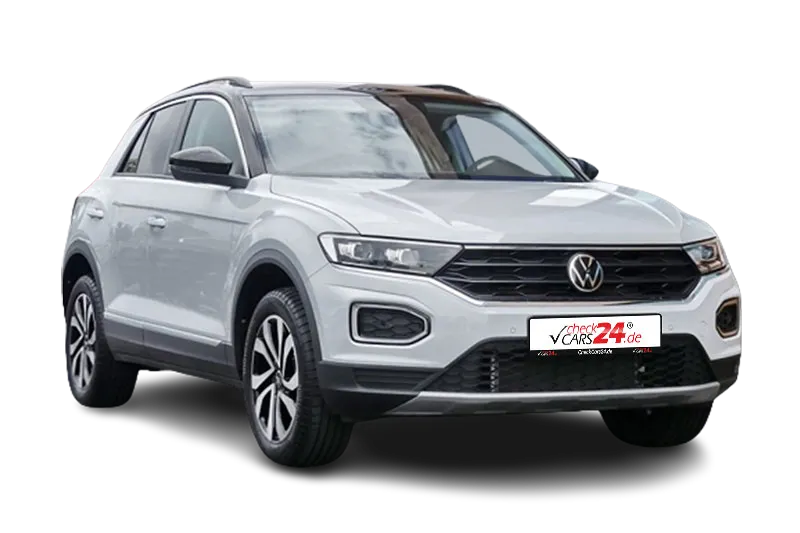 VW T-Roc Active, |Silber Metallic |, LM 17 Zoll, PDC v+h, Kamera, ACC, El. Heckklappe, Schaltwippen