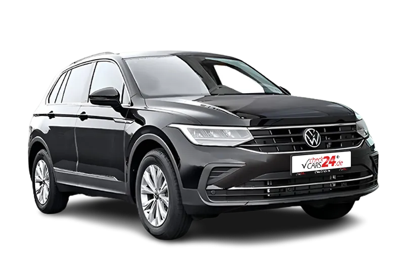 VW Tiguan Life | Schwarz Metallic | Navi, Kamera, PDC, App-Connect, ACC, Schaltwippen, LM 17 Zoll