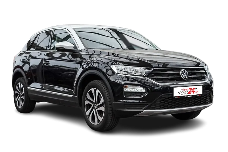 VW T-ROC 1.5 TSI Active Navi "Discover Media", Coming / Leaving Home, PDC v+h, Heckklappe el., SHZ, LM 17 Zoll