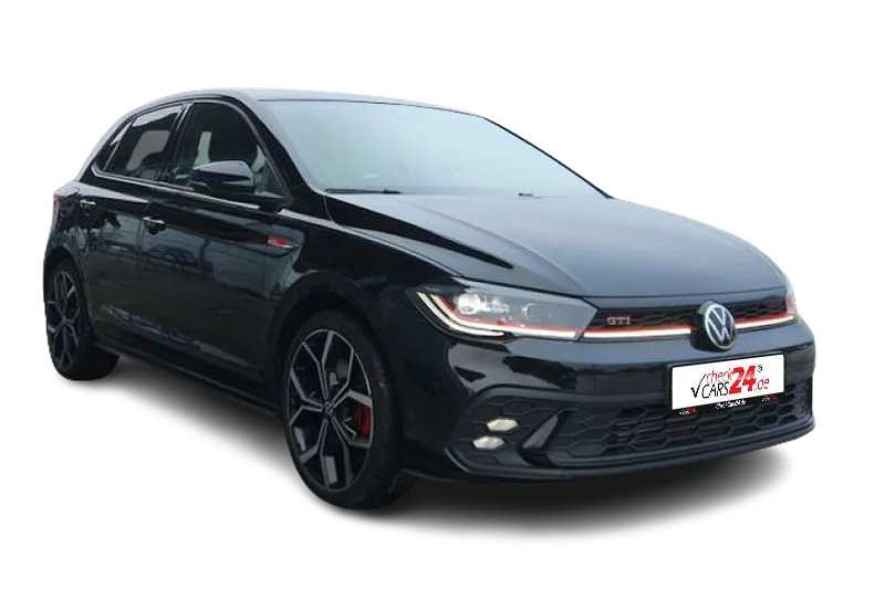 VW Polo GTI | Schwarz Metallic | ACC, PDC v+h, Kamera, Kurvenlicht, Sportfahrwerk, Schaltwippen