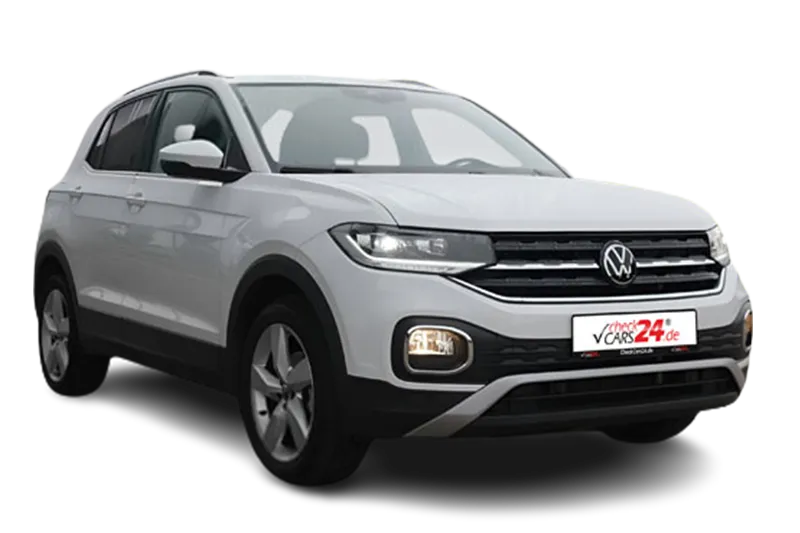 VW T-Cross Style | Weiß | IQ. Drive, Navi, PDC, Kamera, Lane Assist, Digital Cockpit, Sportsitze