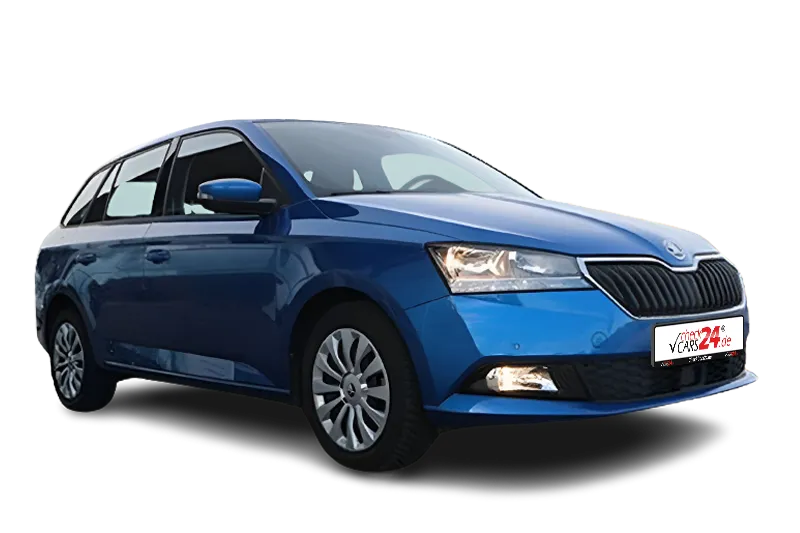 Škoda Fabia Combi Ambition | Blau Metallic | Tempomat, App-Connect, Regensensor, Lichtsensor, Sportfahrwerk, SmartLink