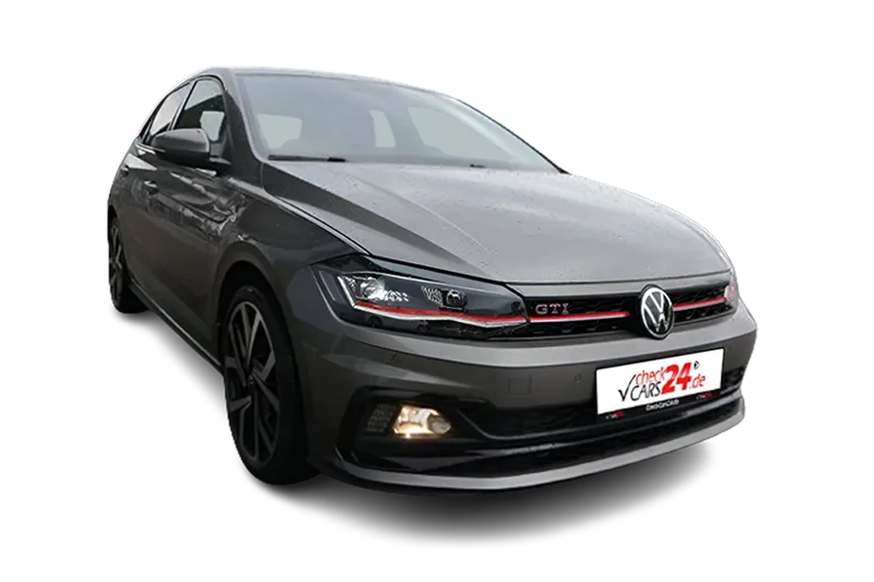 VW Polo GTI, |Grau Metallic |, Sportsitze, SHZ, PDC v+h, Kamera, ACC, Navi, LED, Schaltwippen