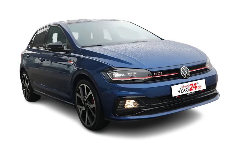 VW Polo GTI | Blau Metallic | Navi, PDC v+h, Kamera, ACC, Sportfahrwerk, Virtual Cockpit, Schaltwippen