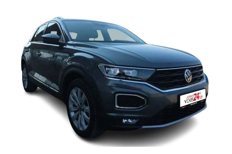 VW T-Roc 1.5 TSI DSG Sport, Panoramadach, Kamera, PDC v+h, ACC, Sportsitze, Sportfahrwerk