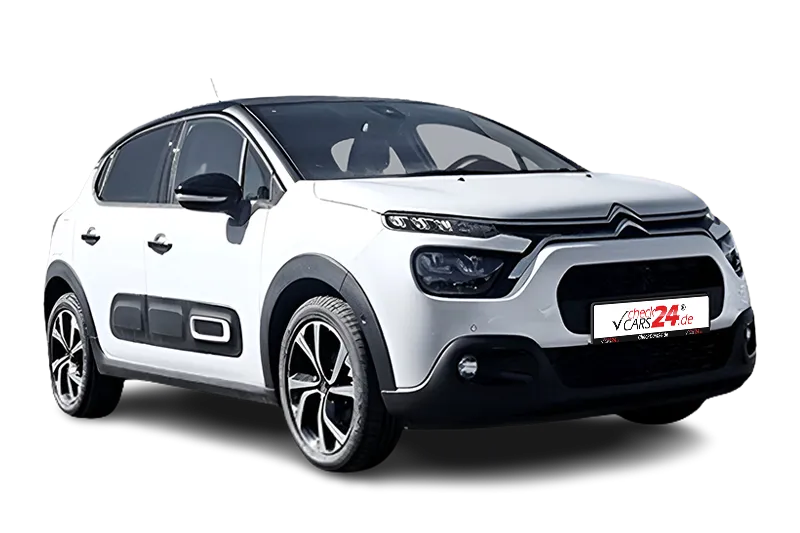 Citroën C3 Shine Pack, |Weiß Metallic |, Klima, Start-Stopp System, PDC v+h, Kamera, App-Connect, DAB+