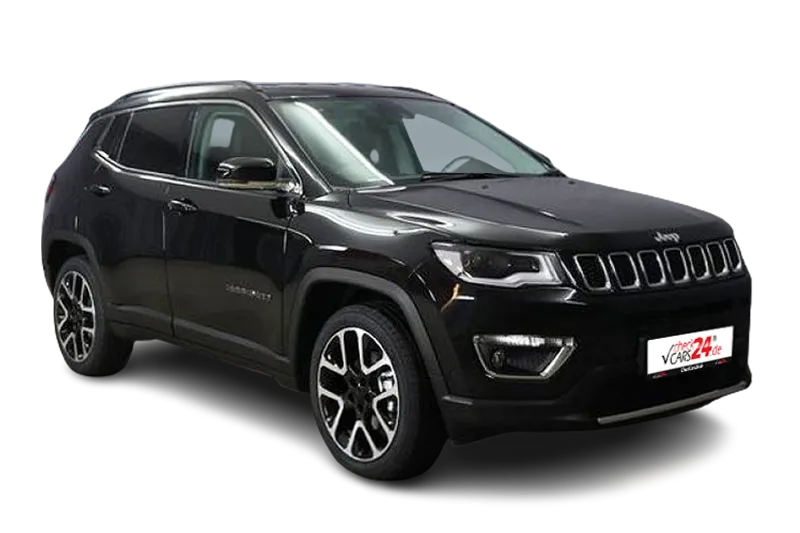 Jeep Compass Limited, Leder, 19 Zoll LM, Keyless-Go, Navi, PDC, Kamera, Klimaautomatik, Sitzheizung | Günstige Leasing & Finanzierungsangebote