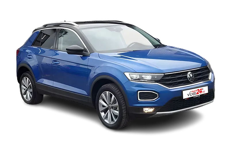 VW T-Roc Style TSI DSG / Pure White / Klimaautomatik / Navi / LM 17 Zoll / Start-Stopp-System / ACC / 