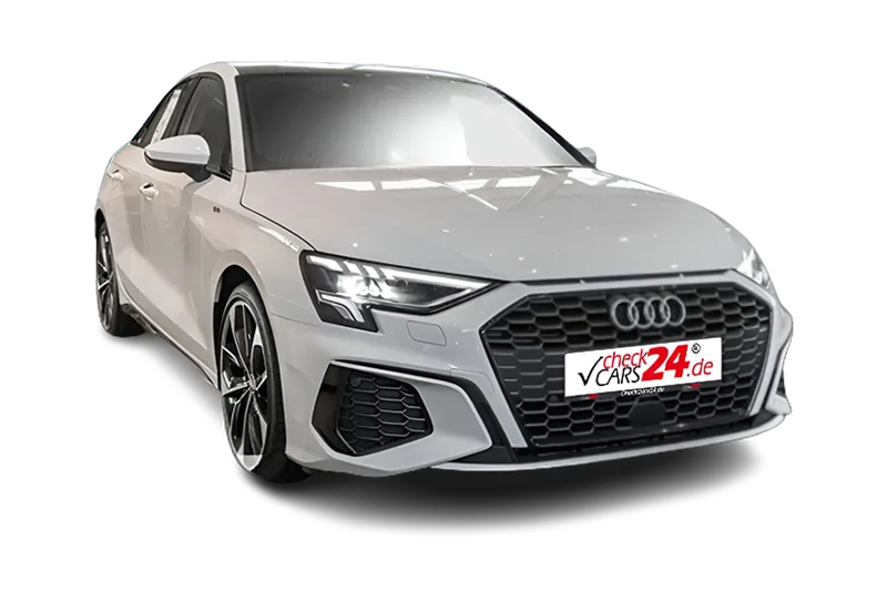 Audi A3 S Line, | Weiß|, PDC, Tempomat, Sportsitze, SHZ, LED, Lichtsensor, LM 19 Zoll, Navi Plus, Panorama-Dach