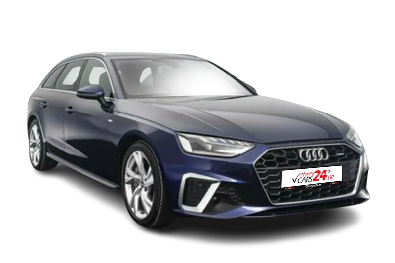 Audi A4 Avant S Line, | Blau Metallic|, Kamera, PDC v+h, ACC, Sportsitze, SHZ, LED, Lichtsensor, Navi Plus