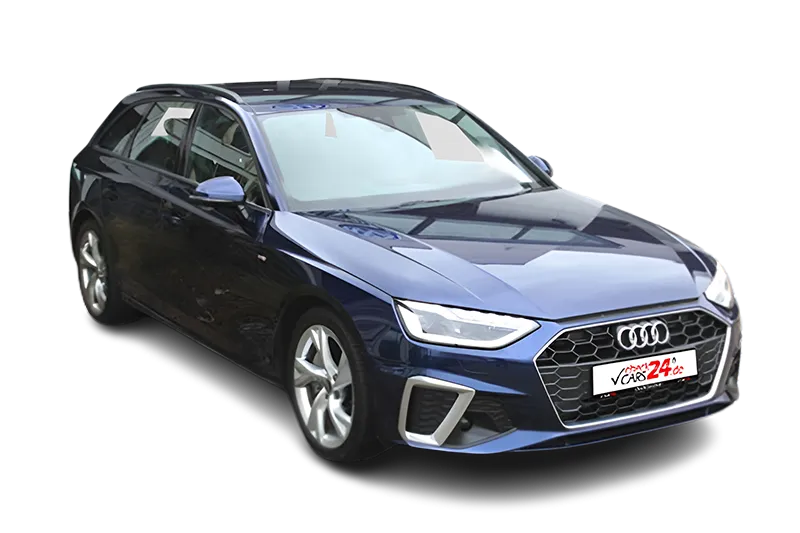 Audi A4 Avant S Line / Navarrablau / SHZ / PDC / Kamera / Matrix LED / Navi / Front-Assist / Wireless Charging / 