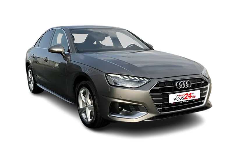 Audi A4 S Line / Terragrau Metallic / SHZ / PDC / Ambiente-Licht / Virtual Cockpit / Drive Select / LM 17 Zoll / Front-Assist / 