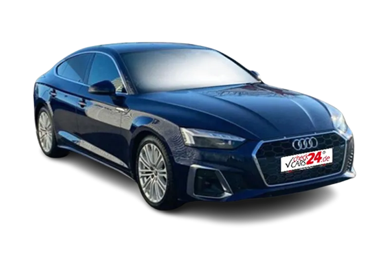 Audi A5 Sportback S tronic S line, | Blau Metallic|, Kamera, PDC v+h, Tempomat, Sportsitze, SHZ, LED, Navi, Virtuelles Cockpit