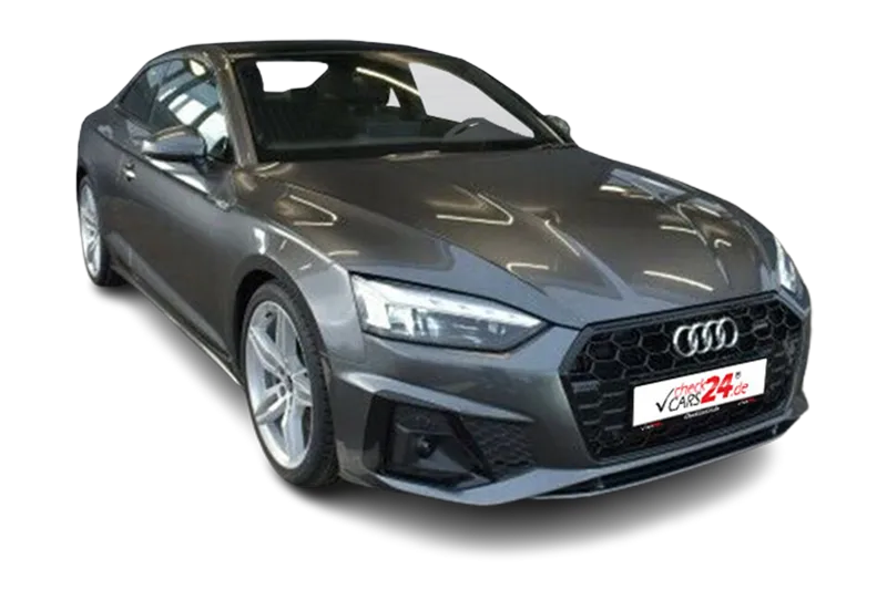 Audi A5 S Line Quattro 50 TFSI / Daytonagrau Perleffekt / SHZ / PDC / MMI / Pano-Dach / Ambiente-Licht / Matrix LED / Virtual Cockpit / 