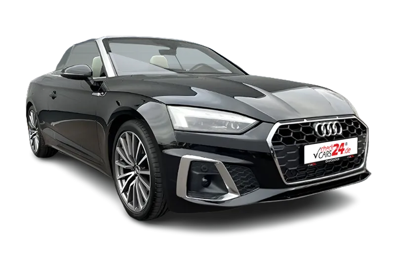 Audi A5 Cabrio S Line 40 TFSI Mild-Hybrid, Matrix LED, B&O Sound, ACC, MMI Nav, Leder, SHZ, LM 19 Zoll