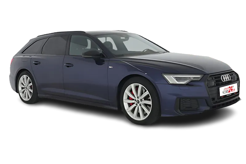 Audi A6 Avant S Line 55 TDI , Blau ,Matrix, Alcantara, Virtual Cockpit, MMI Navi, PDC Plus, SHZ