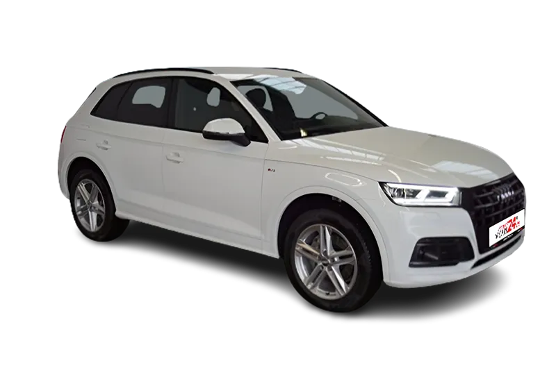 Audi Q5 S Line Quattro, |Weiß |, Drive Select, Navi Plus, MMI Touch, El. Heckklappe, SHZ, Kamera